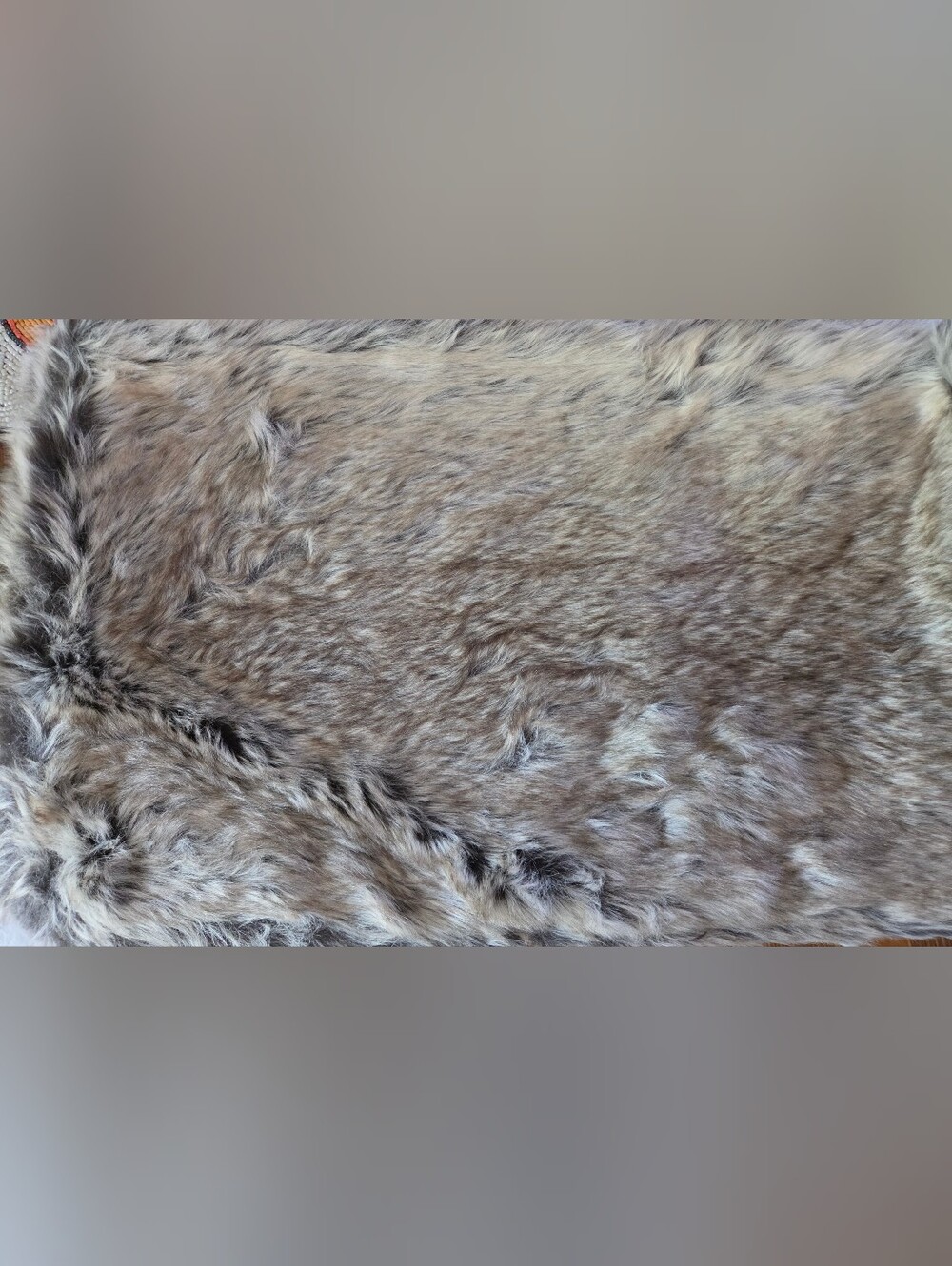 NWOT Tahari Home-Set Of 6 Faux Fur PLACEMATS